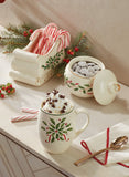 Lenox Holiday Ornament Candy Jar 890765