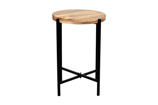Porter Designs Camden Solid Wood Transitional End Table Natural 05-215-08-4016