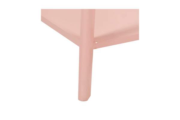 Porter Designs Capri Solid Wood Modern Nightstand Pink 04-108-04-6845