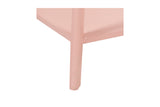Porter Designs Capri Solid Wood Modern Nightstand Pink 04-108-04-6845