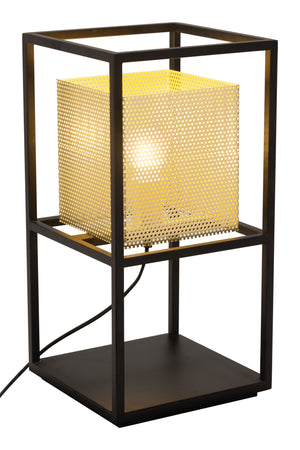 Zuo Modern Yves Steel Modern Commercial Grade Table Lamp Gold, Black Steel