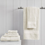 Madison Park Organic Modern/Contemporary 100% Cotton 6 Piece Towel Set MP73-5138