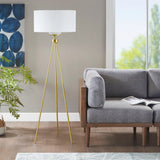 INK+IVY Pacific Modern/Contemporary Tripod Floor Lamp FPF21-0367