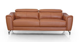 VIG Furniture Divani Casa Danis - Modern Cognac Leather Brown Sofa VGBNS-1803-BRN-S