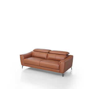 VIG Furniture Divani Casa Danis - Modern Cognac Leather Brown Sofa VGBNS-1803-BRN-S