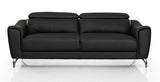 VIG Furniture Divani Casa Danis - Modern Black Leather Sofa VGBNS-1803-BLK-S