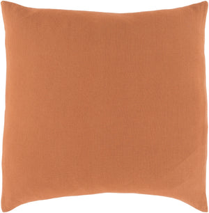 Dawson DAW-2003 Traditional Linen Bedding DAW2003-ES Burnt Orange 100% Linen 26"W x 26"L