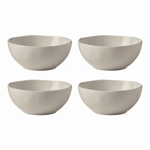 Lenox Bay Colors 4-Piece All-Purpose Bowls, Grey 894672