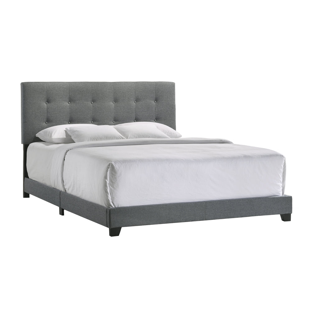 Intercon Addysonbeds Contemporary Addyson Upholstered King Bed UB-BR-ADYKNG-GNM-C UB-BR-ADYKNG-GNM-C