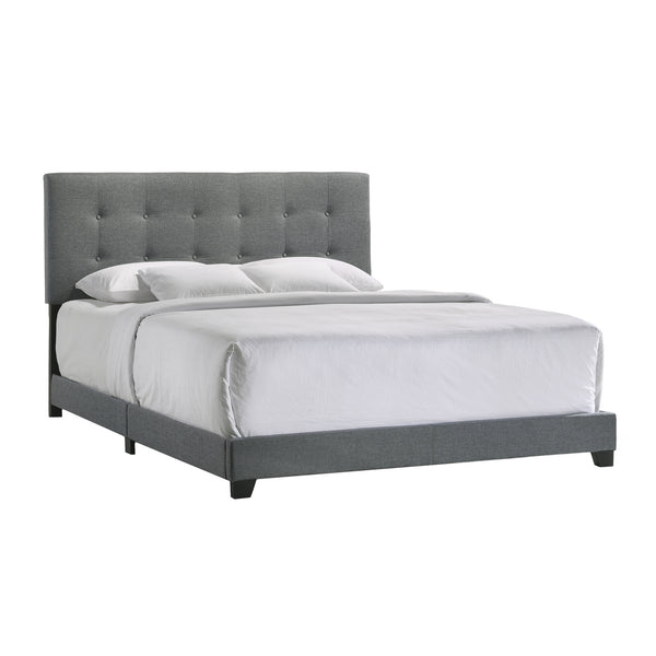 Intercon Addysonbeds Contemporary Addyson Upholstered King Bed UB-BR-ADYKNG-GNM-C UB-BR-ADYKNG-GNM-C