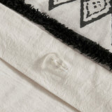 Marta 85% Cotton15% Flax Printed Duvet Cover Set