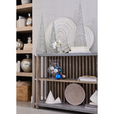 Pulaski Furniture Wood Slat Display Console with Concrete Top P301558-PULASKI P301558-PULASKI