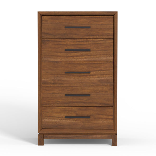 Nova Chest in Honey Maple - Fully Assembled Mahogany with Felt-Lined Drawer & Dovetail Construction
