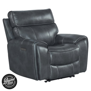 Intercon Summit Modern Dual-Power Recliner | Bolero Slate SI-RC-144DPR-SLT-C SI-RC-144DPR-SLT-C