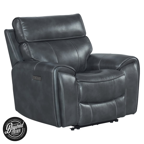 Intercon Summit Modern Dual-Power Recliner | Bolero Slate SI-RC-144DPR-SLT-C SI-RC-144DPR-SLT-C