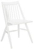 Safavieh - Set of 2 - Wren Dining Chair 19"H Spindle White NC Coating Rubberwood DCH1000B-SET2 889048270497