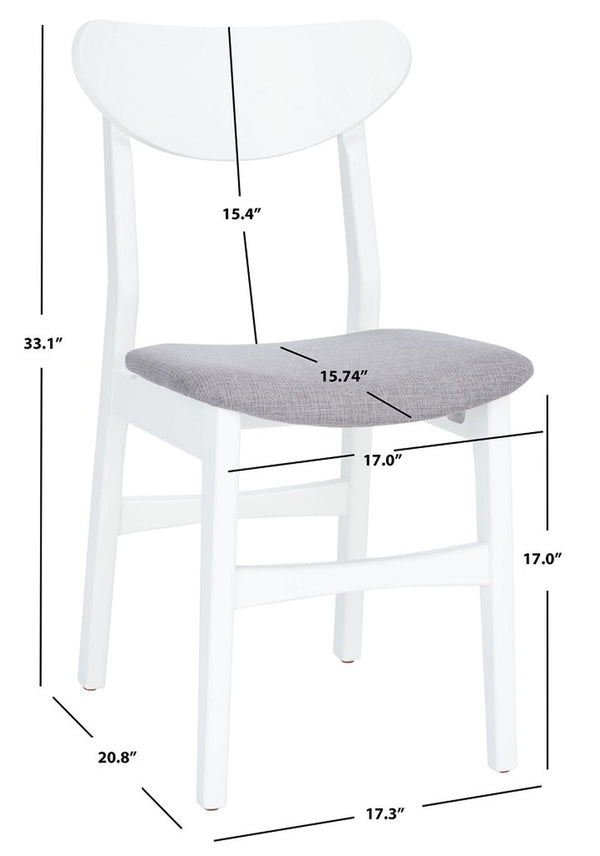 Safavieh Lucca Retro Dining Chair DCH1001L-SET2