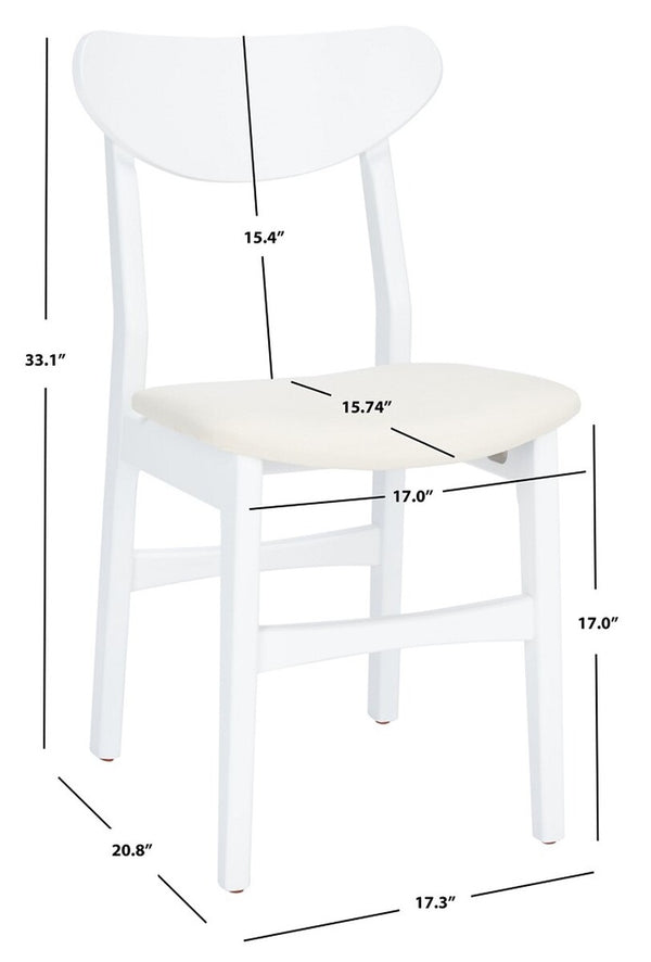 Safavieh Lucca Retro Dining Chair DCH1001M-SET2