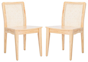 Benicio Rattan Dining Chair  Natural / Natural Wood DCH1005D-SET2