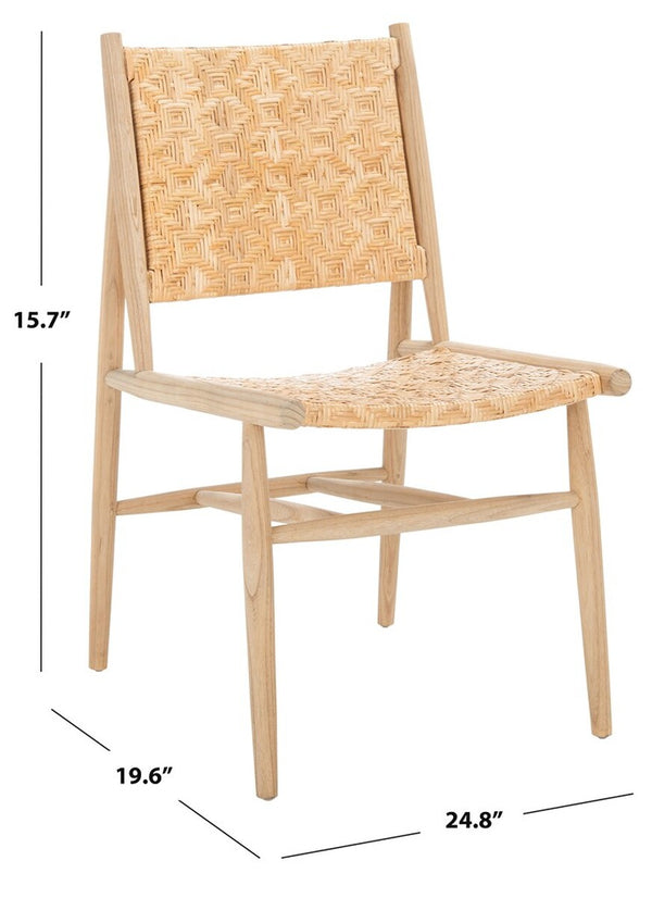 Set of 2 - Adira Rattan Dining Chair