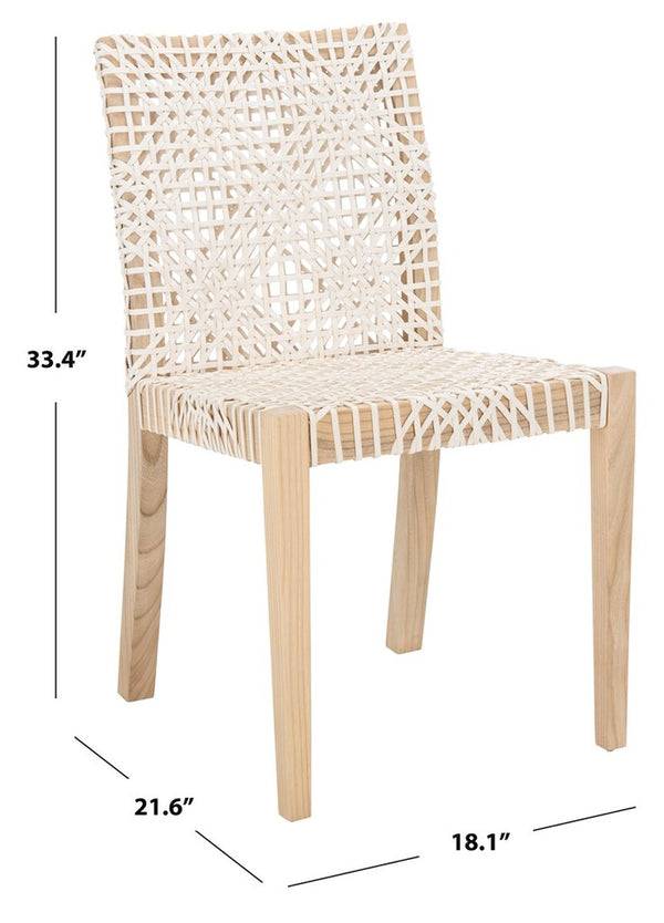 Set of 2 - Tyria Leather Dining Chair