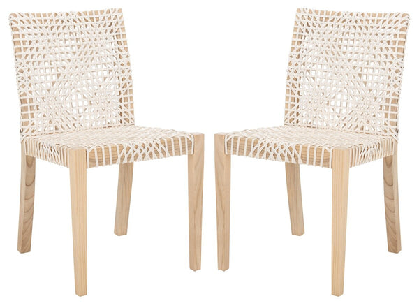 Safavieh Tyria Leather Dining Chair DCH1203A-SET2