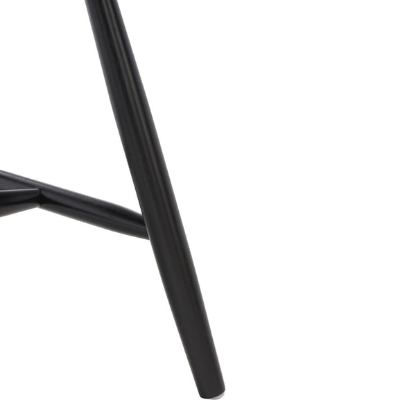 Safavieh Jodan Dining Chair -Set Of 2 Black Wood DCH1404A-SET2