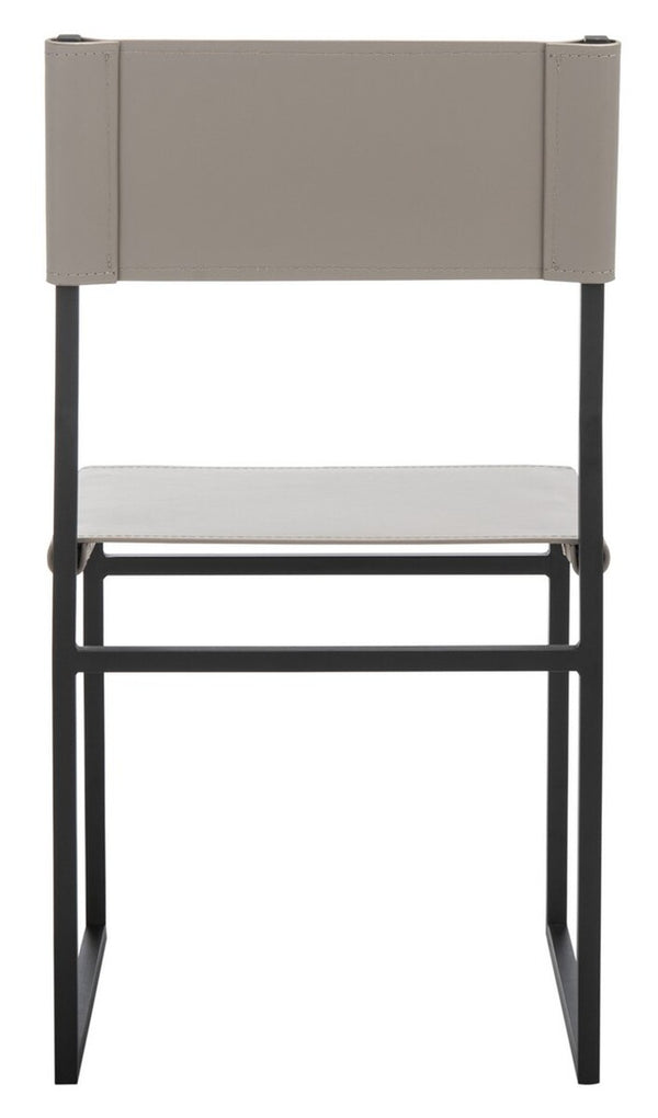 Layne Dining Chairs Light Grey / Black  Metal DCH3003A-SET2