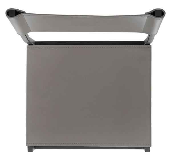 Layne Dining Chairs Grey / Black Metal DCH3003B-SET2