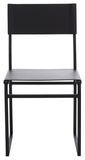 Layne Dining Chairs Black Metal DCH3003C-SET2