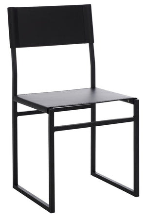 Layne Dining Chairs Black Metal DCH3003C-SET2