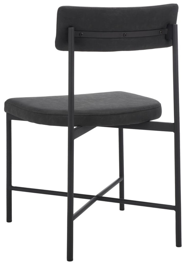 Archer Dining Chairs Black Metal DCH3004C-SET2