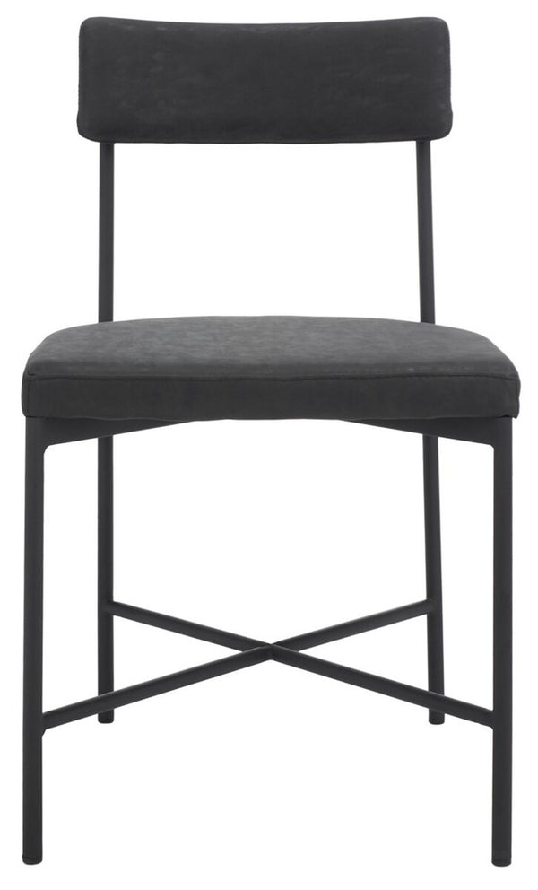 Archer Dining Chairs Black Metal DCH3004C-SET2