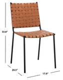 Safavieh Wesson Woven Dining Chair DCH3005B-SET2