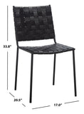 Safavieh Wesson Woven Dining Chair DCH3005F-SET2