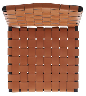 Rayne Woven Dining Chair Natural / Black Metal DCH3006B-SET2