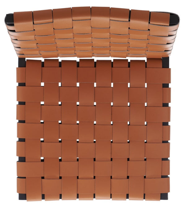 Rayne Woven Dining Chair Natural / Black Metal DCH3006B-SET2