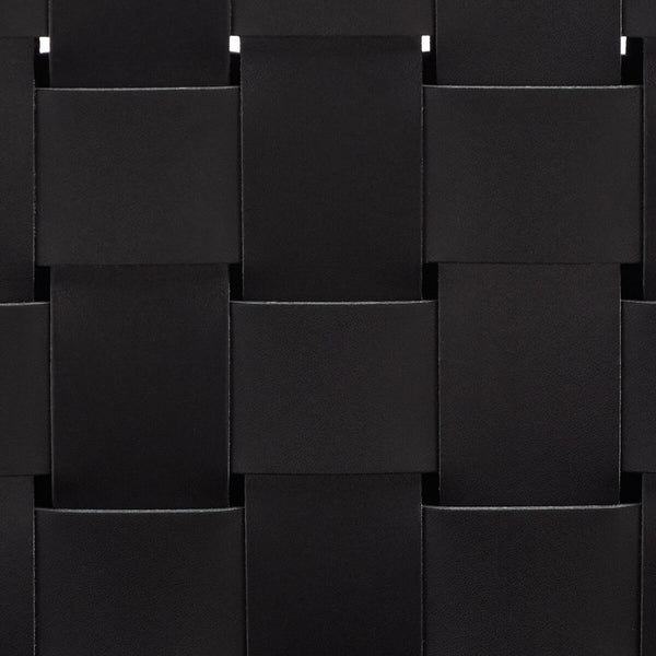 Rayne Woven Dining Chair Black / Silver Metal DCH3006E-SET2