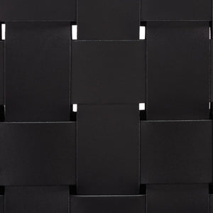 Rayne Woven Dining Chair Black / Black Metal DCH3006F-SET2