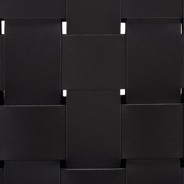 Rayne Woven Dining Chair Black / Black Metal DCH3006F-SET2