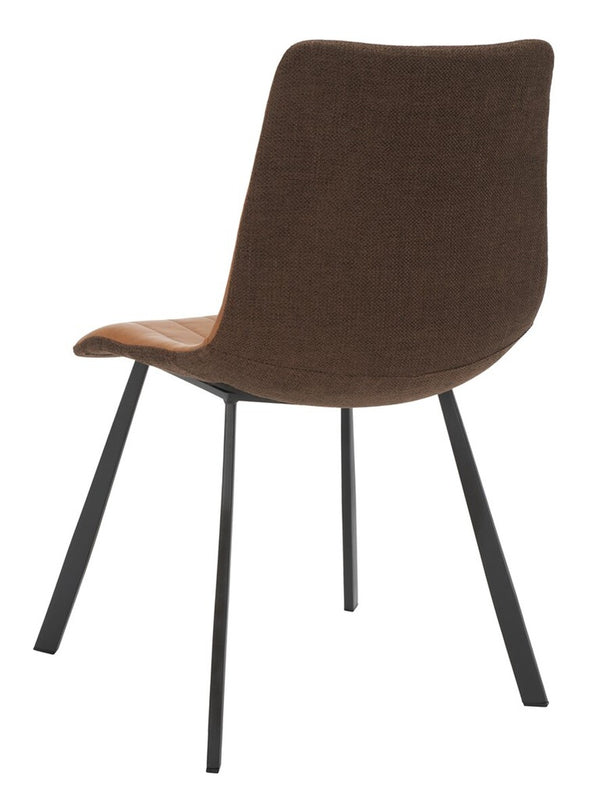 Safavieh Pryer Dining Chair -Set Of 2 Brown Metal DCH3011A-SET2