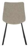 Safavieh Pryer Dining Chair -Set Of 2 Stone Grey Metal DCH3011B-SET2