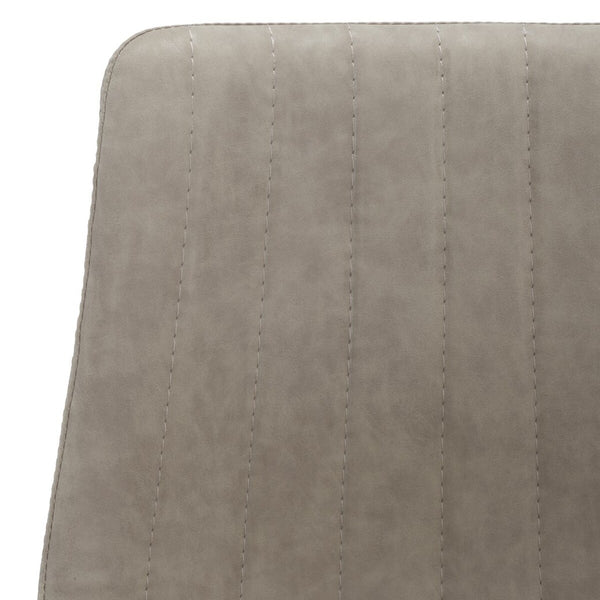 Safavieh Pryer Dining Chair -Set Of 2 Stone Grey Metal DCH3011B-SET2