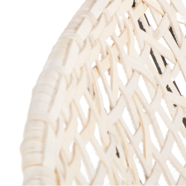 Jadis Leather Woven Dining Chair