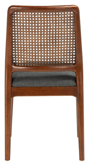 Reinhardt Rattan Dining Chair Brown / Grey Wood DCH8800D-SET2