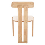 Safavieh Cayde Wood Dining Chair Walnut Wood DCH8801B