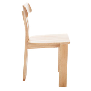 Safavieh Cayde Wood Dining Chair Walnut Wood DCH8801B