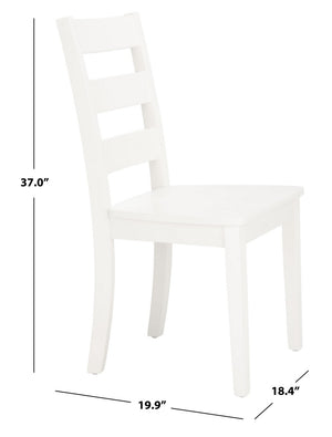 Silio Ladder Back Dining Chair - Set of 2