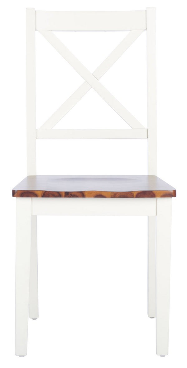 Silio X Back Dining Chair Set of 2 - Timeless Farmhouse Charm for Modern Spaces and Decor