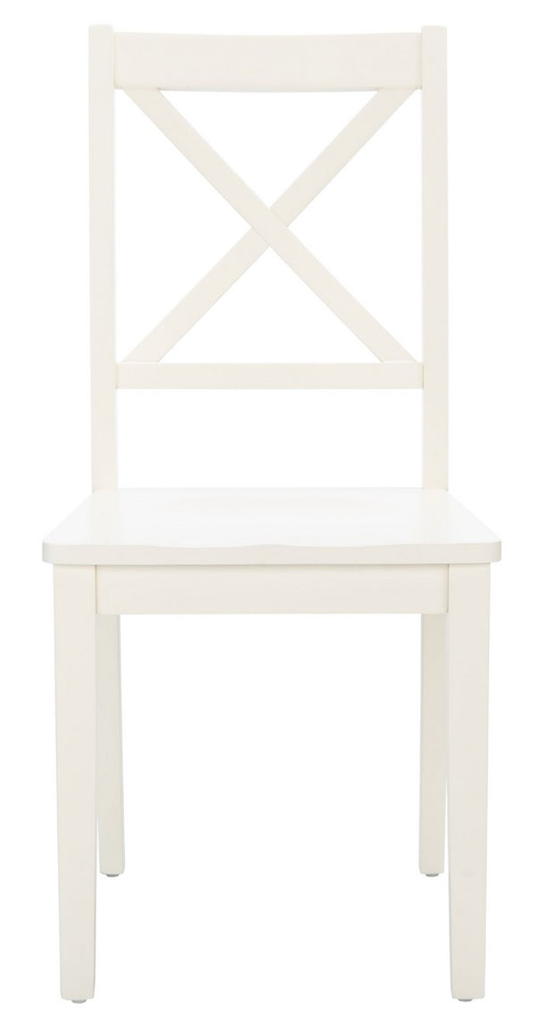 Silio X Back Dining Chair Set of 2 - Timeless Farmhouse Charm for Modern Spaces and Decor